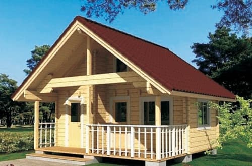 Log Cabin and Garden shed wooden House